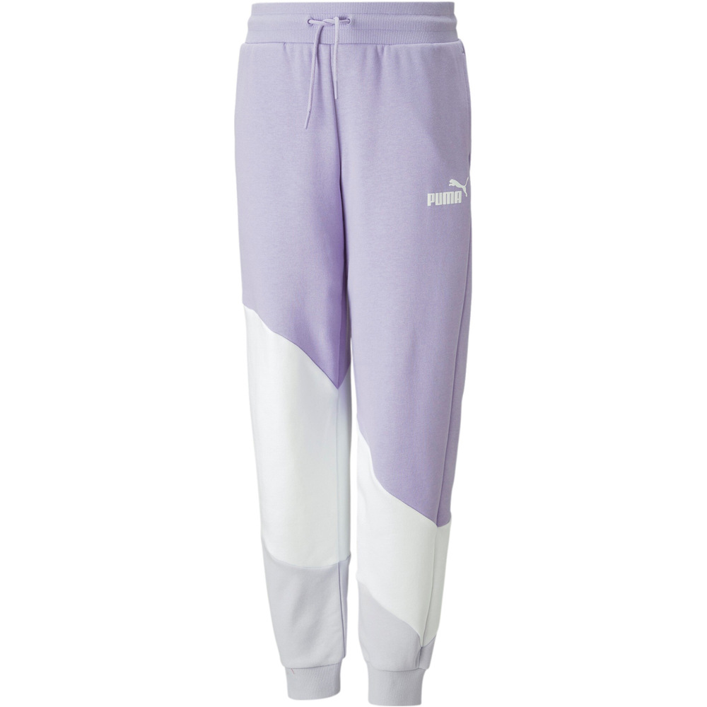 Puma pantalón niña POWER Colorblock CAT High Waist Pants G vista detalle