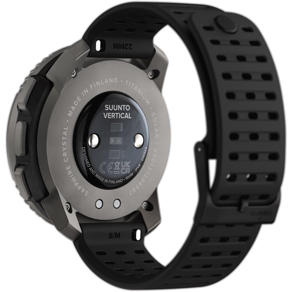 Suunto pulsómetros con gps SUUNTO VERTICAL TITANIUM SOLAR BLACK 01