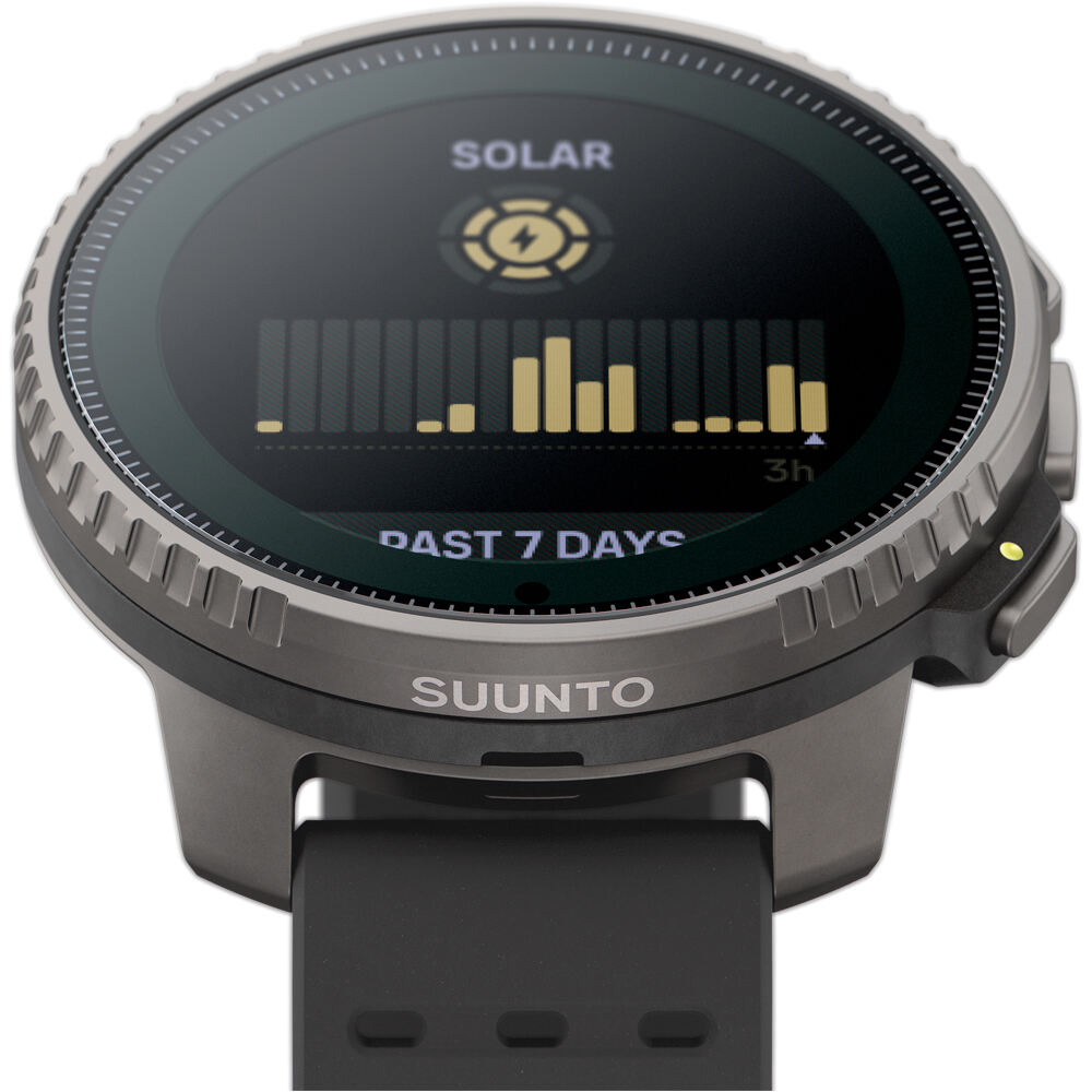 Suunto Vertical negro pulsómetros con gps