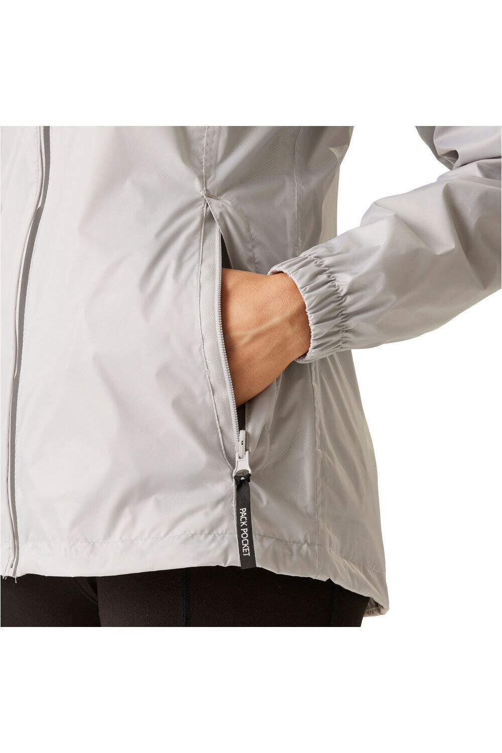 Regatta chaqueta impermeable mujer Corinne IV GR vista detalle