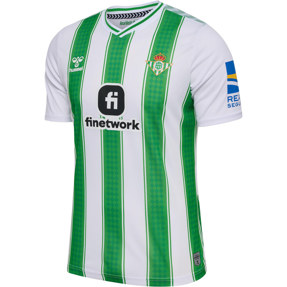 Hummel camiseta de fútbol oficiales R.BETIS 24 HOME MATCH JERSEY SR vista frontal