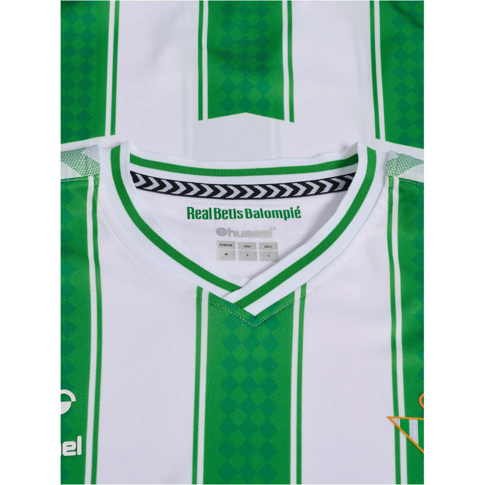 Hummel camiseta de fútbol oficiales R.BETIS 24 HOME MATCH JERSEY SR 05