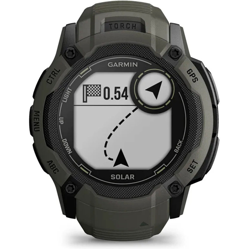 Garmin pulsómetros con gps Instinct 2X Solar Moss 05