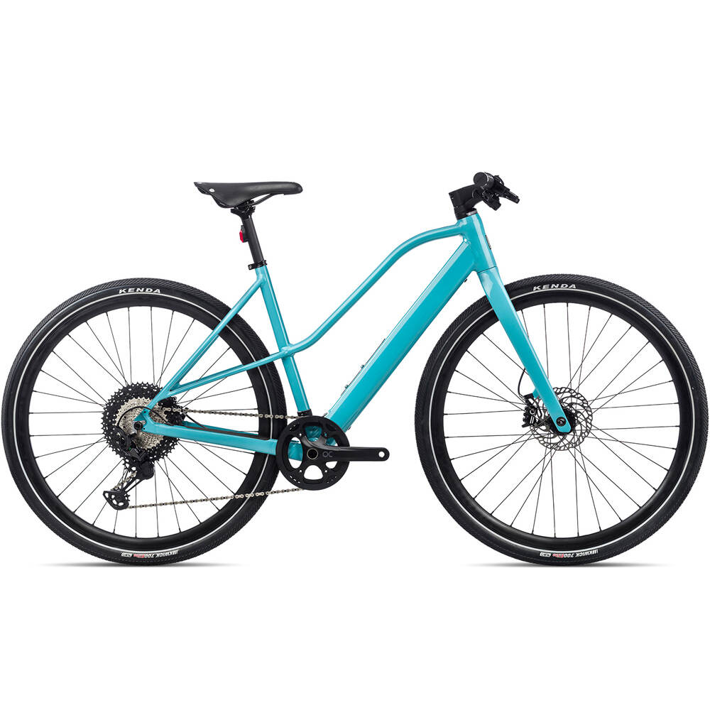 Orbea bicicleta paseo VIBE MID H10 2023 vista frontal