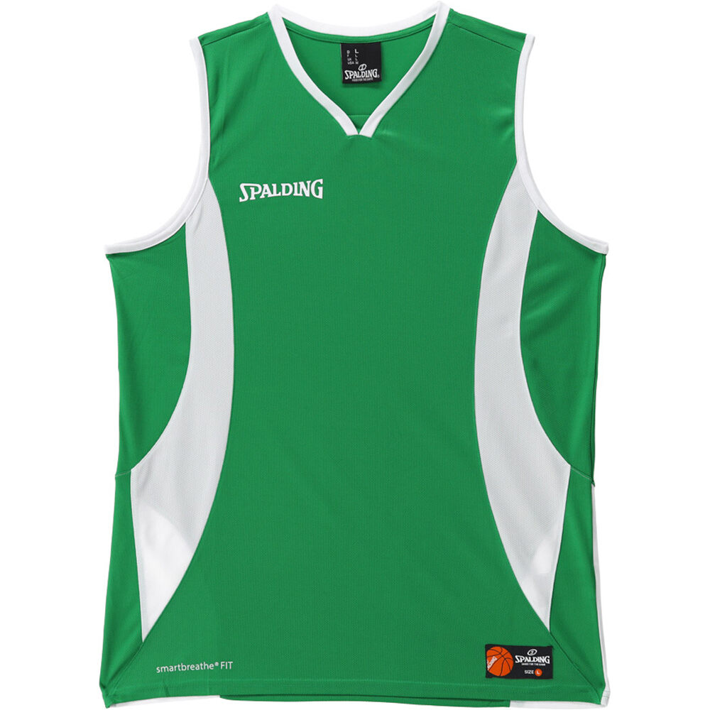 Spalding camiseta baloncesto Jam Tank Top vista frontal