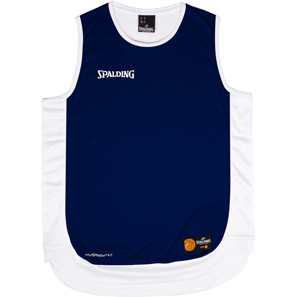 Spalding camiseta baloncesto niños Hustle Tank Top vista frontal