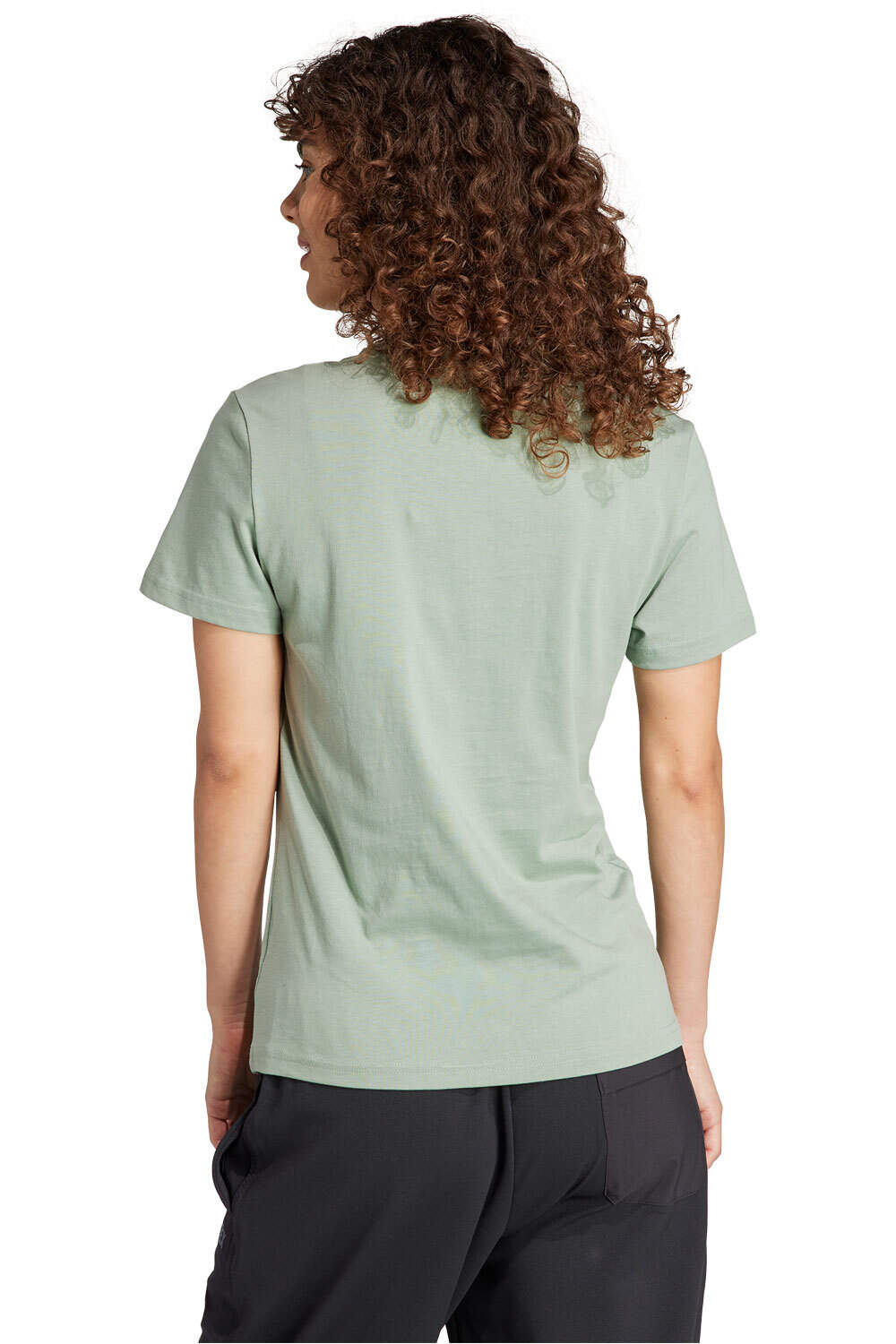 adidas camiseta montaña manga corta mujer W Logo Tee vista trasera