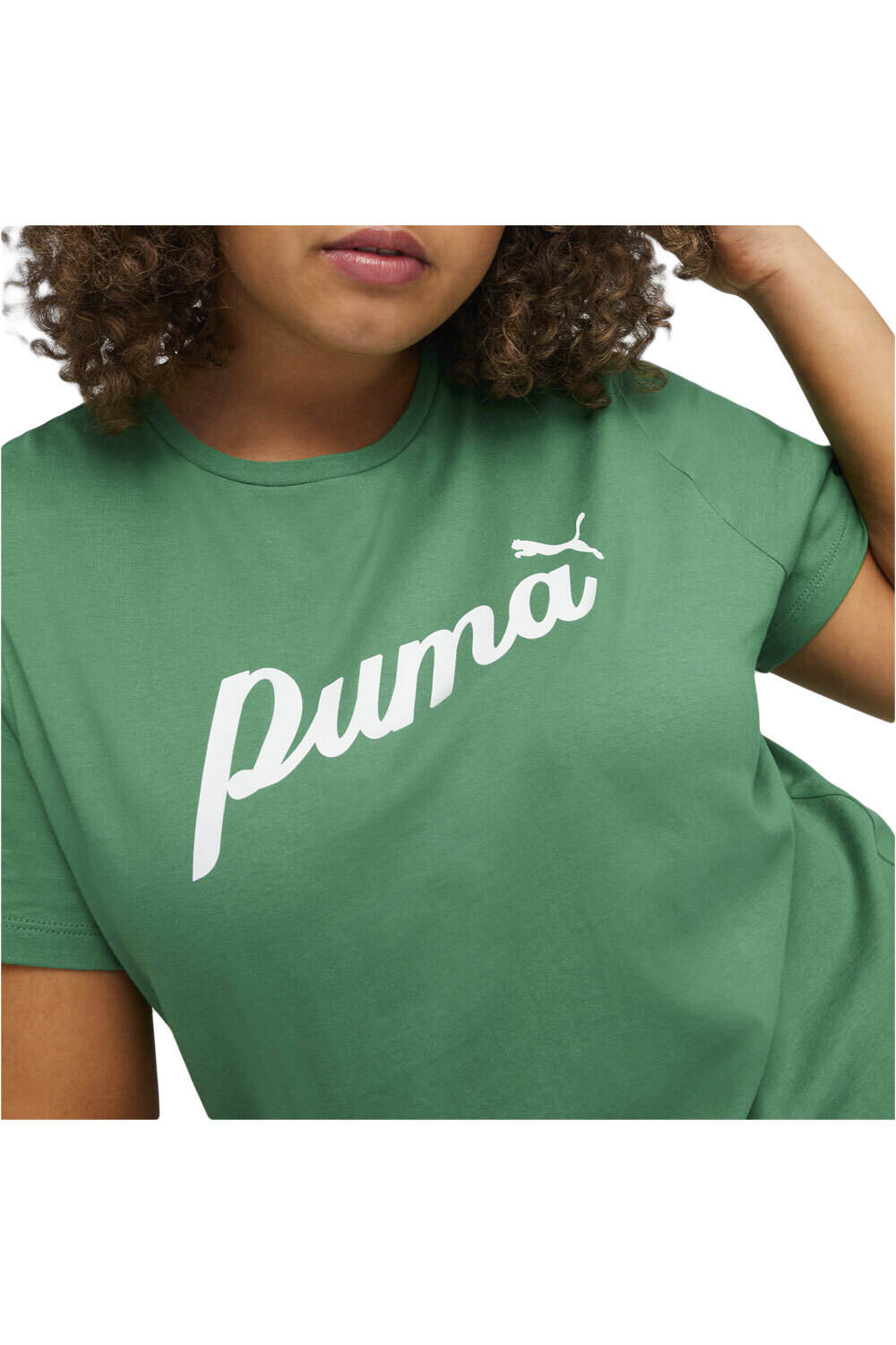 Puma camiseta manga corta mujer ESS+ BLOSSOM Script vista detalle