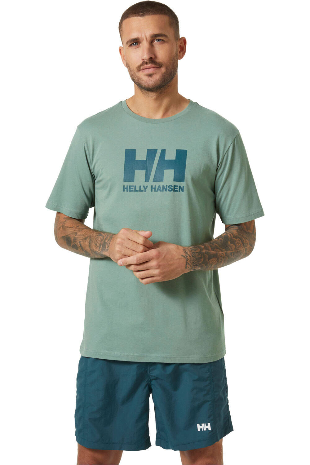 Helly Hansen camiseta manga corta hombre HH LOGO T-SHIRT vista frontal