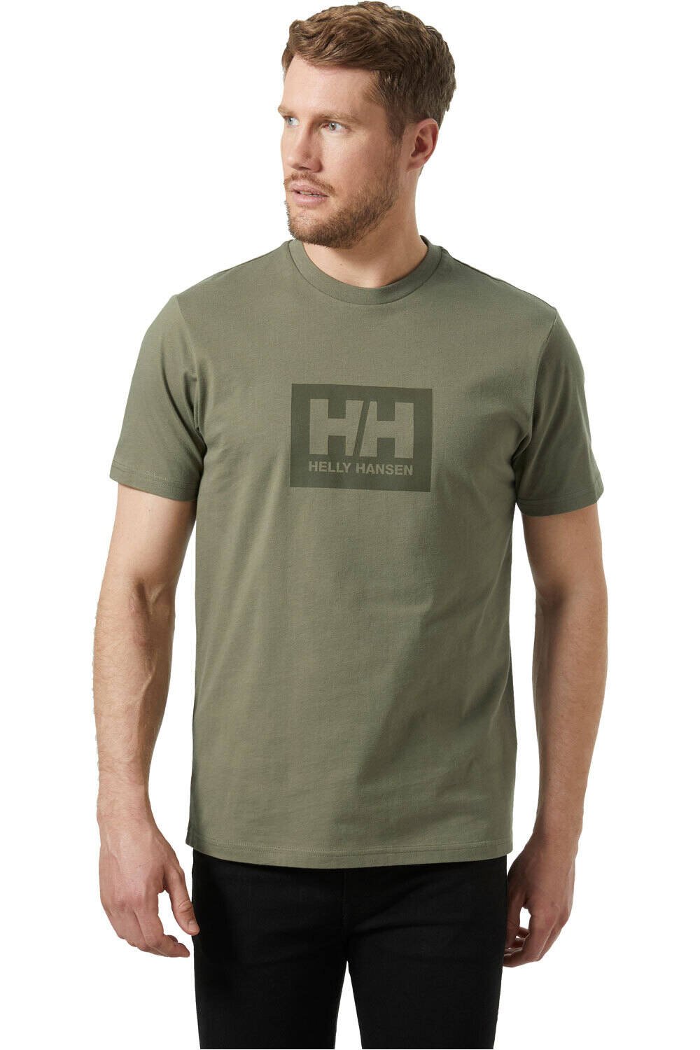 Helly Hansen camiseta manga corta hombre HH BOX T vista frontal