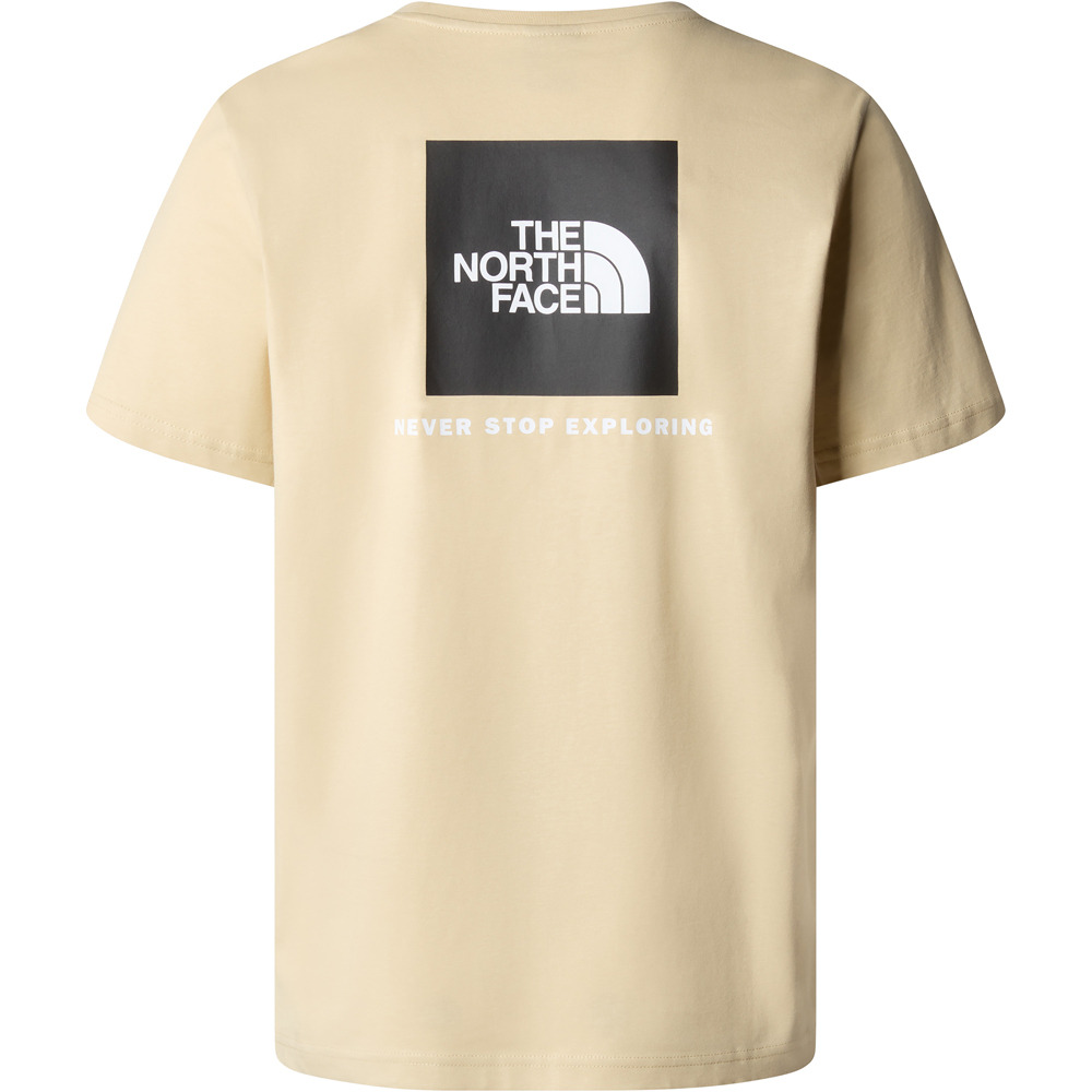 The North Face camiseta manga corta hombre M S/S BOX NSE TEE vista trasera