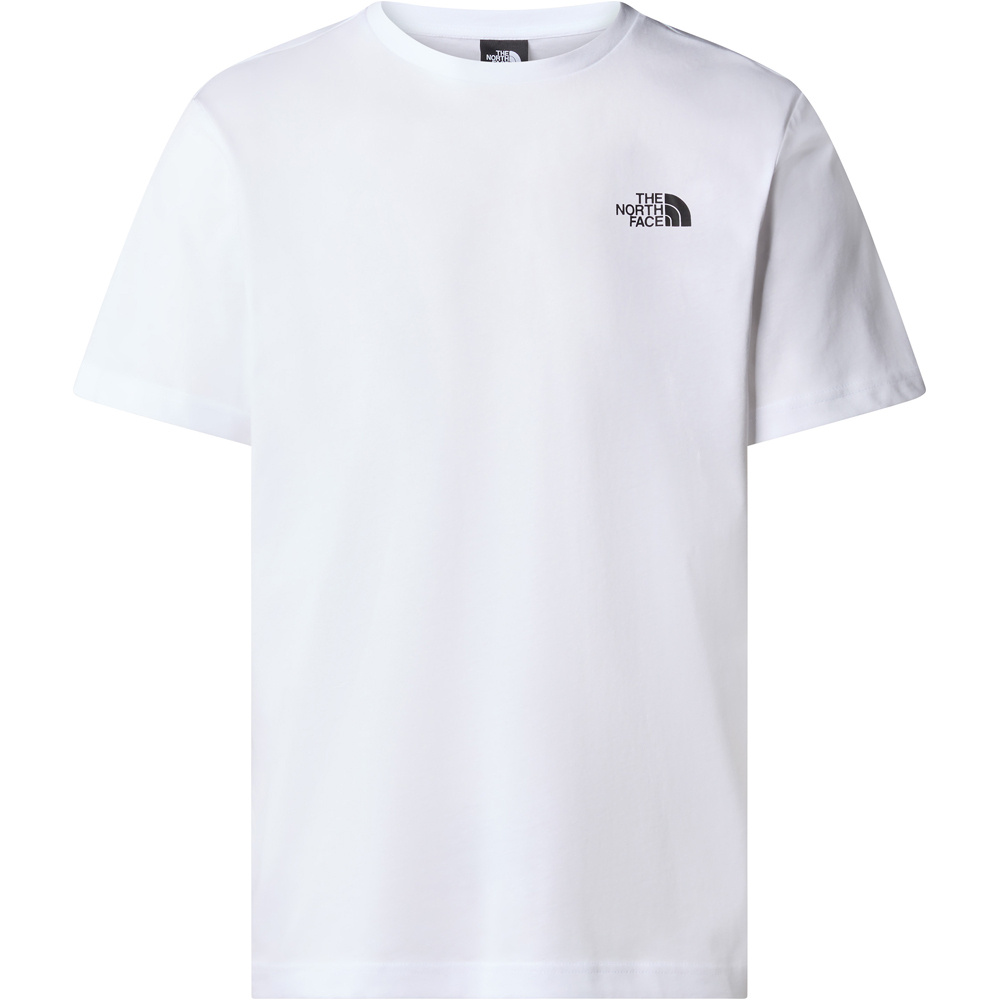 The North Face camiseta manga corta hombre M S/S BOX NSE TEE vista frontal