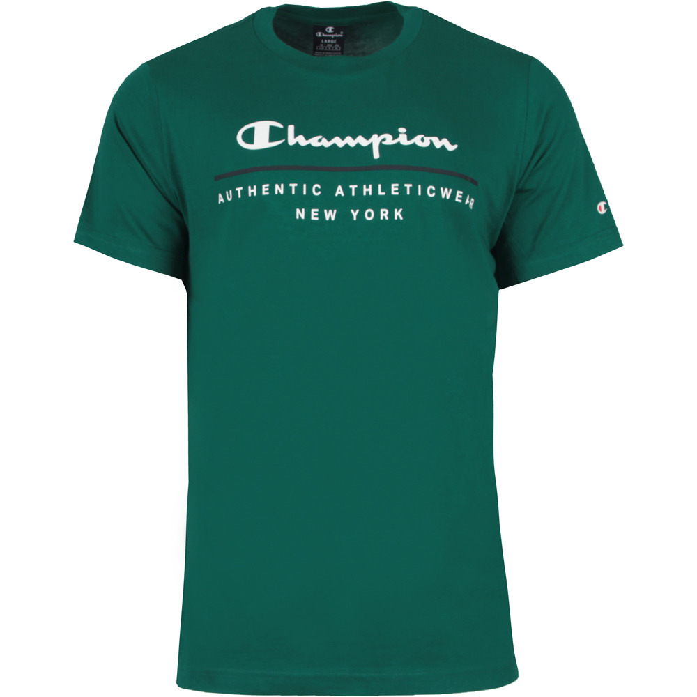 Champion camiseta manga corta hombre Crewneck T-Shirt graphic vista frontal