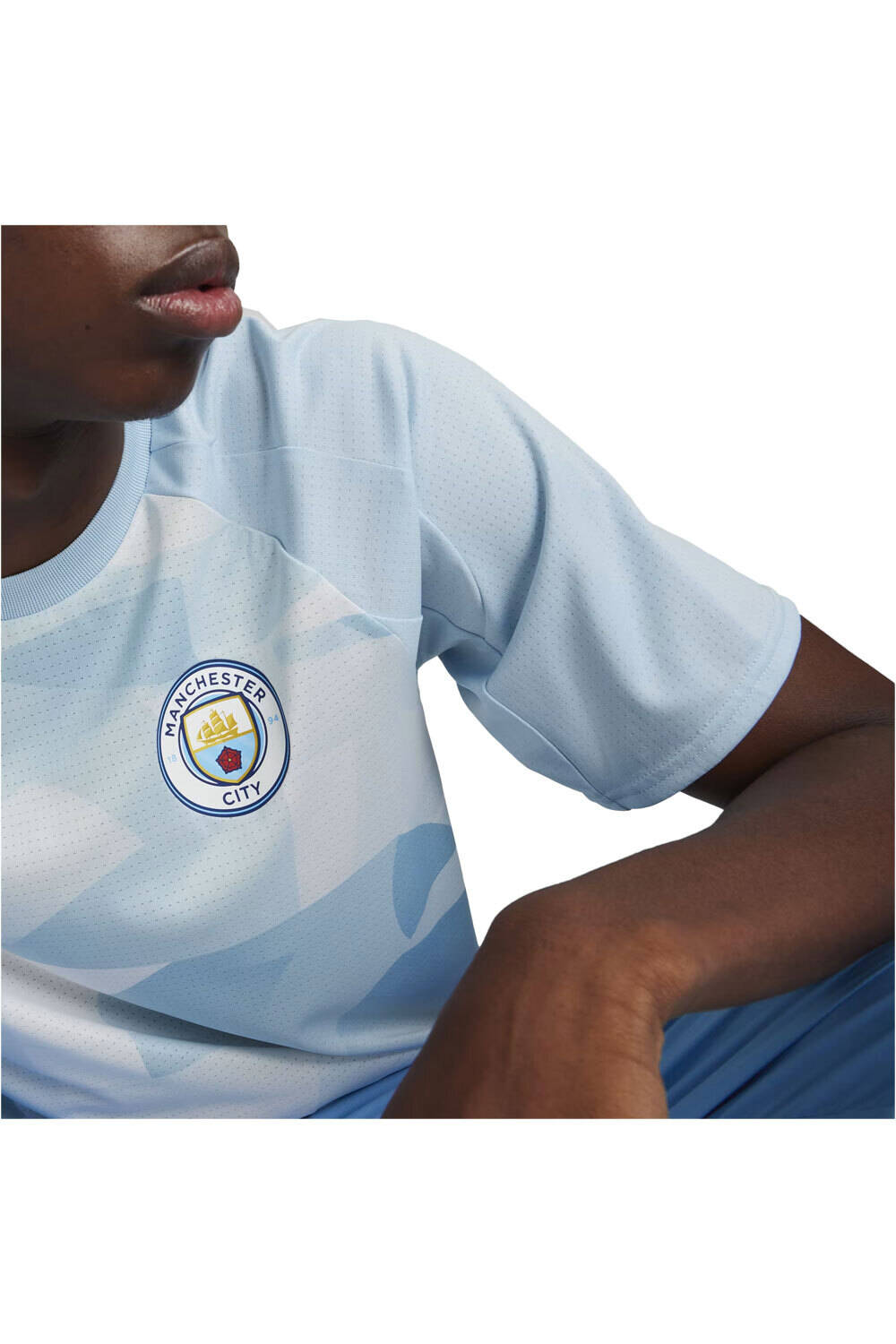 Puma camiseta de fútbol oficiales M.CITY 24 PREMATCH vista detalle