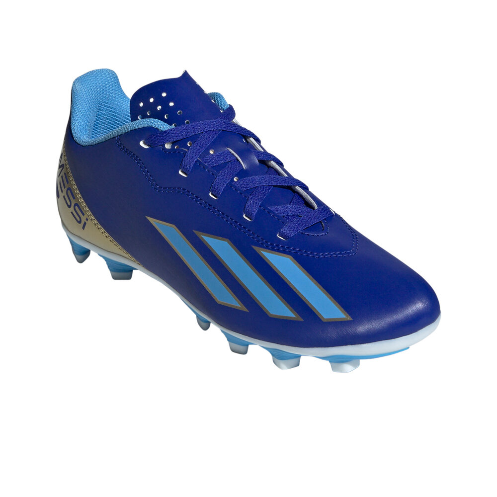 adidas botas de futbol niño cesped artificial X CRAZYFAST CLUB FxG J MESSI lateral interior