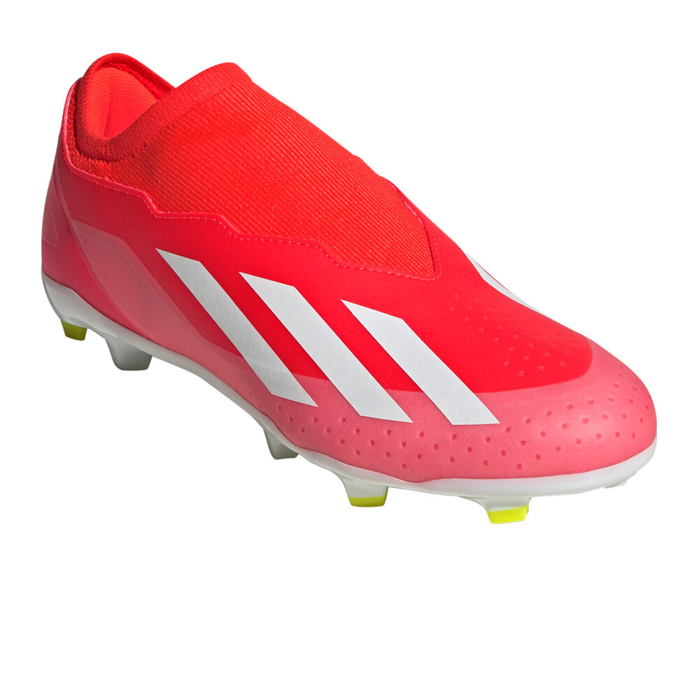 adidas botas de futbol cesped artificial X CRAZYFAST LEAGUE LL FG RONE lateral interior