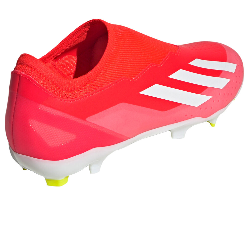 adidas botas de futbol cesped artificial X CRAZYFAST LEAGUE LL FG RONE vista trasera