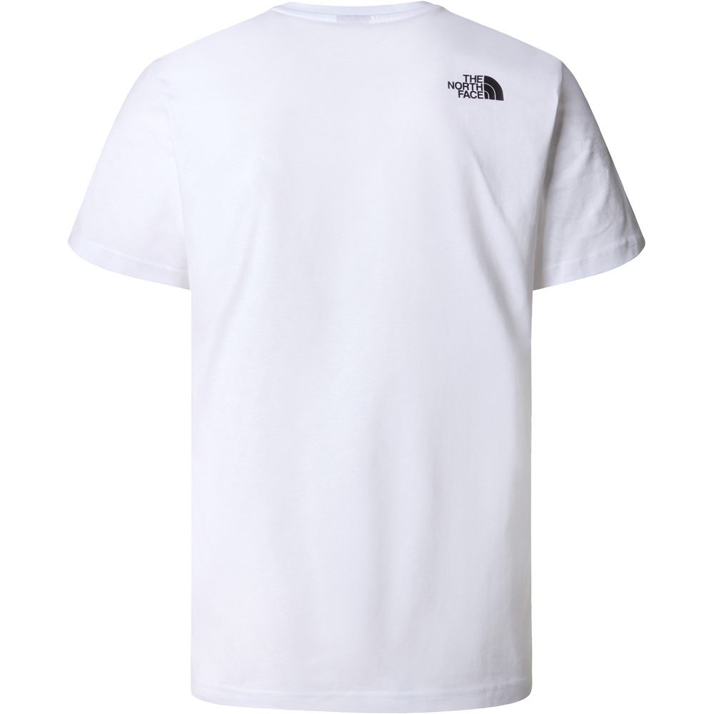 The North Face camiseta manga corta hombre M S/S NEVER STOP EXPLORING TEE vista trasera