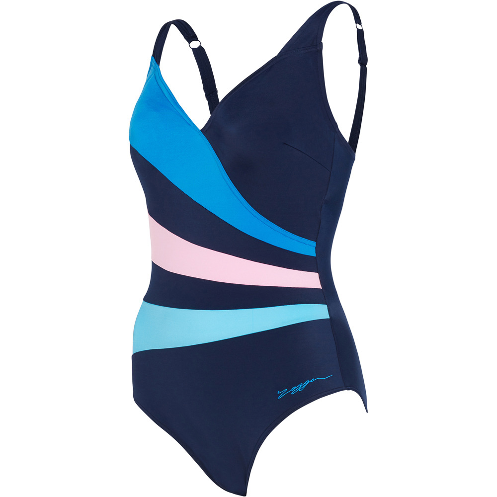 Zoggs bañador natación mujer Wrap Panel Classicback Women 03