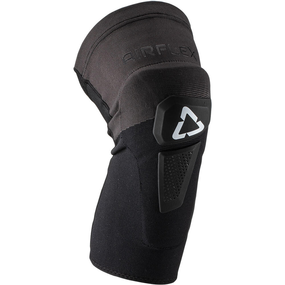 Leatt perneras cortas ciclismo Rodillera AirFlex Hybrid Negro Junior XS vista detalle