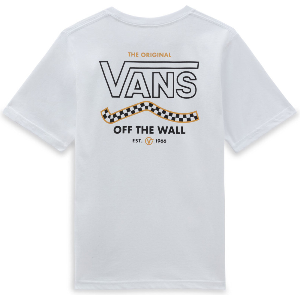 Vans camiseta manga corta niño LOCKIT-B vista trasera