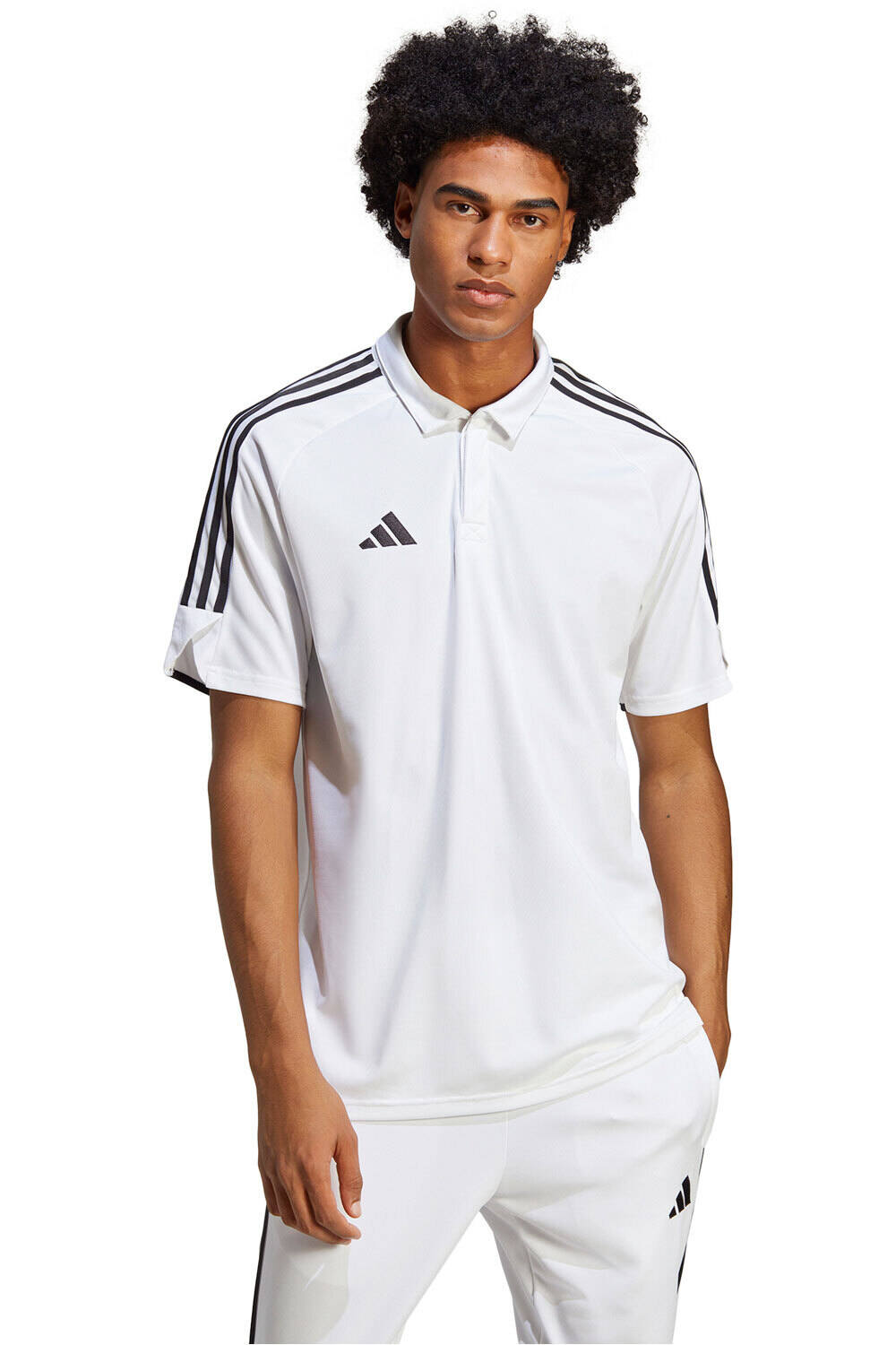 adidas camisetas fútbol manga corta TIRO23 L POLO vista frontal