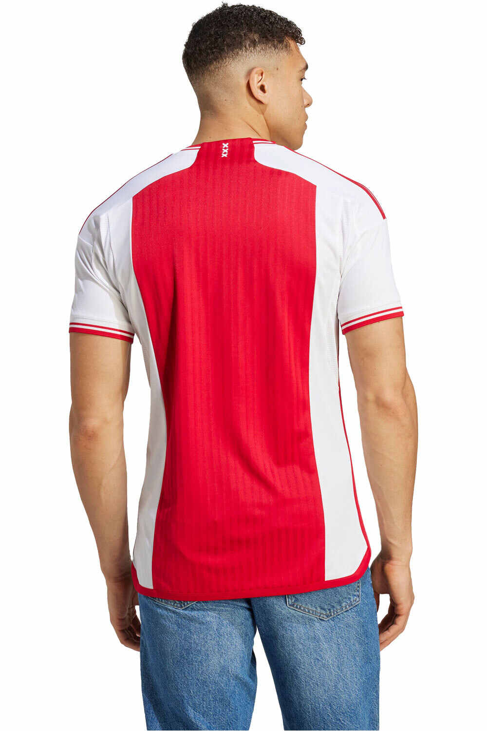 adidas camiseta de fútbol oficiales AJAX 24 H JSY vista trasera