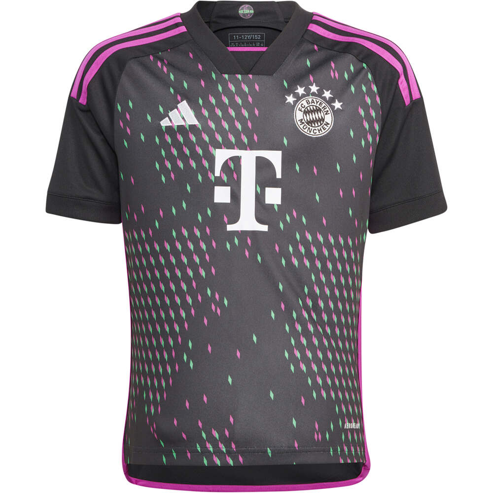 adidas camiseta de fútbol oficiales niño B.MUNICH 24 A JSY Y vista frontal