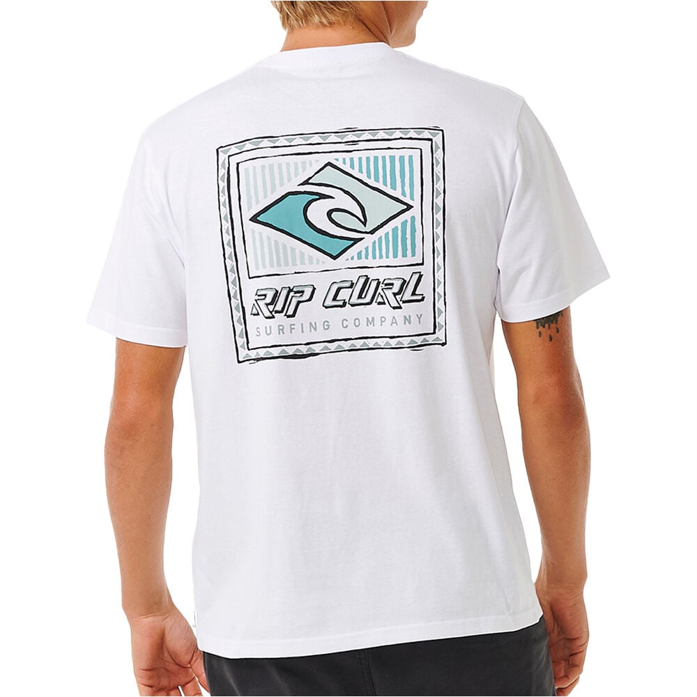 Rip Curl camiseta manga corta hombre TRADITIONS TEE vista trasera