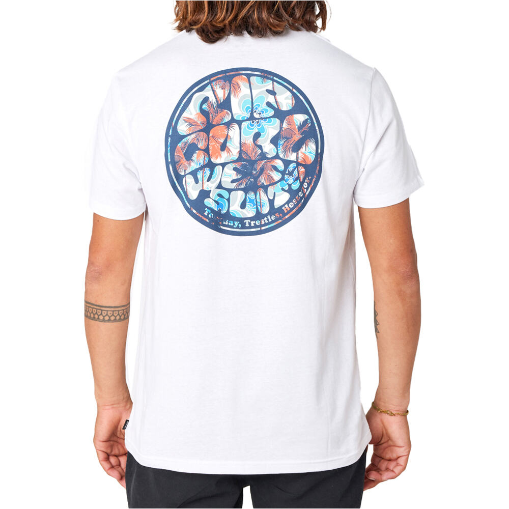 Rip Curl camiseta manga corta hombre PASSAGE TEE vista trasera