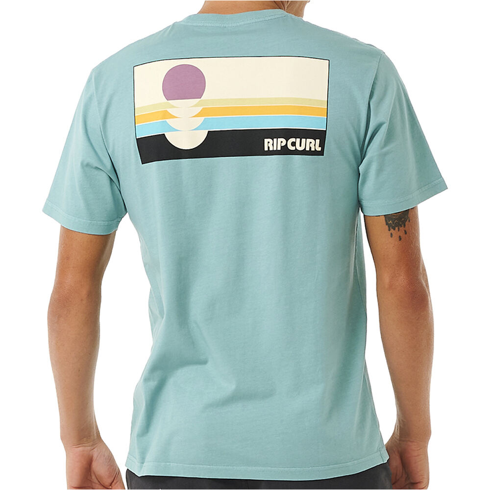 Rip Curl camiseta manga corta hombre SURF REVIVIAL PEAKING TEE vista trasera