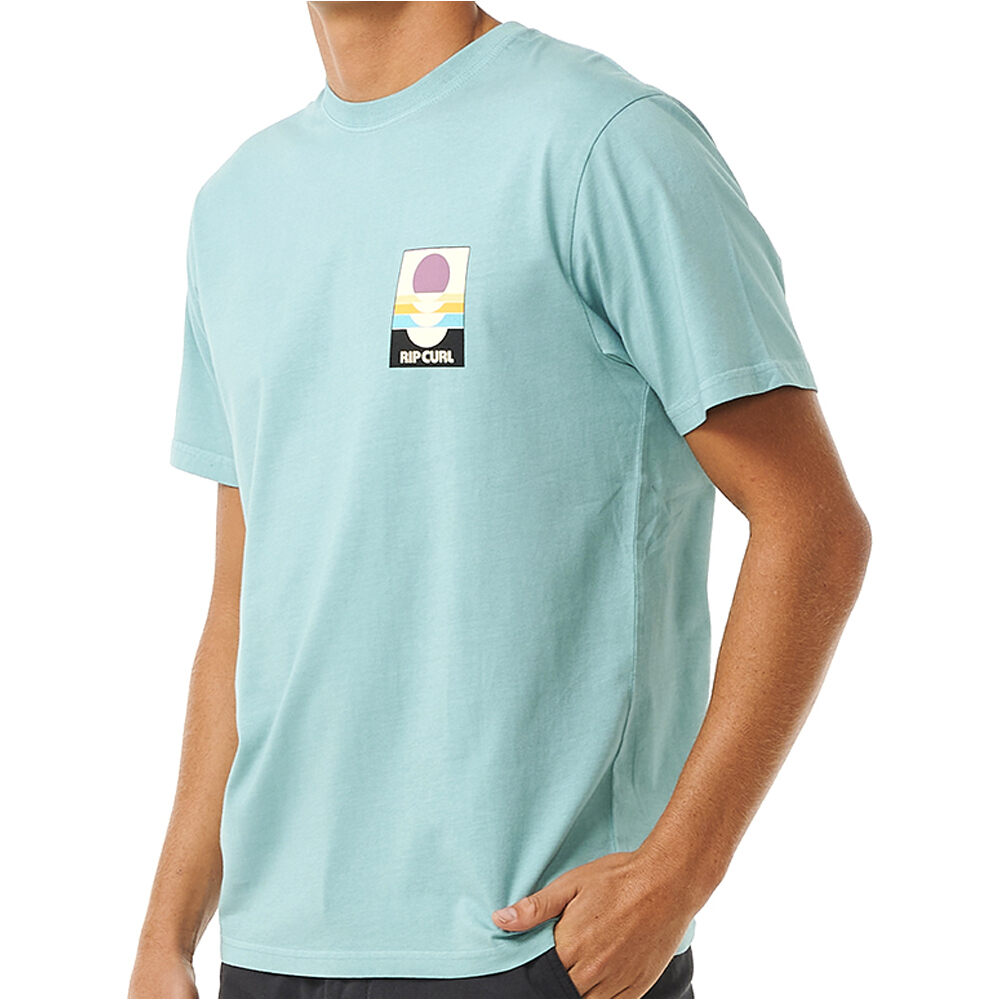 Rip Curl camiseta manga corta hombre SURF REVIVIAL PEAKING TEE vista detalle