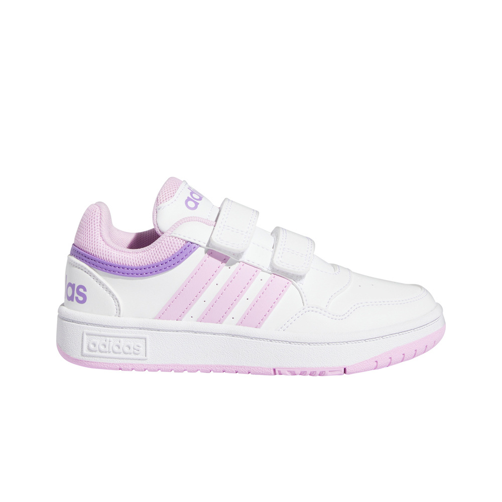 adidas zapatilla moda niño HOOPS 3.0 CF C lateral exterior