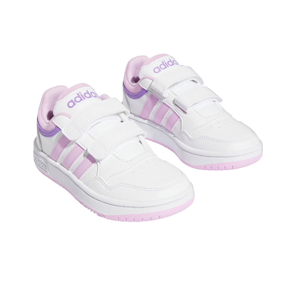 adidas zapatilla moda niño HOOPS 3.0 CF C lateral interior