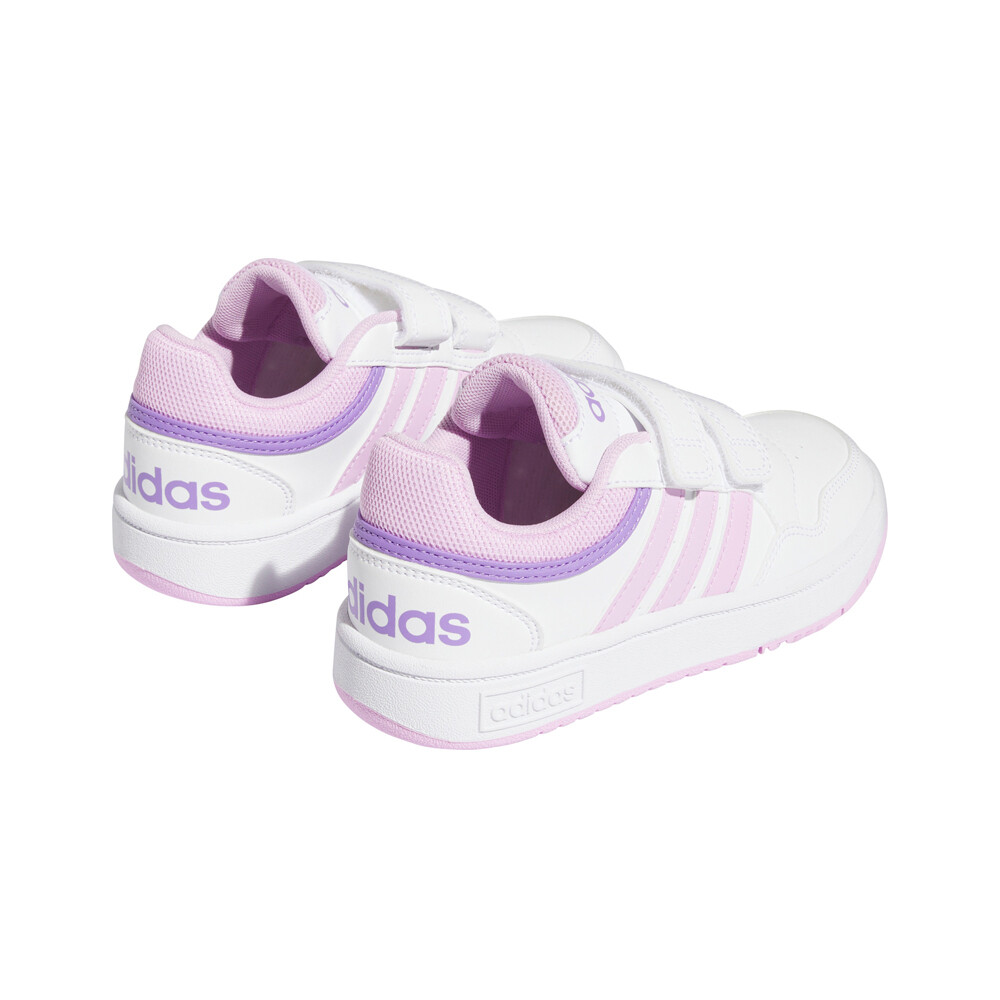 adidas zapatilla moda niño HOOPS 3.0 CF C vista trasera