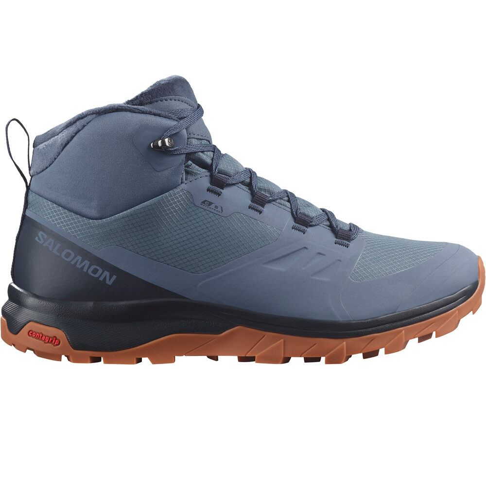 Salomon bota trekking hombre SHOES OUTsnap CSWP lateral exterior