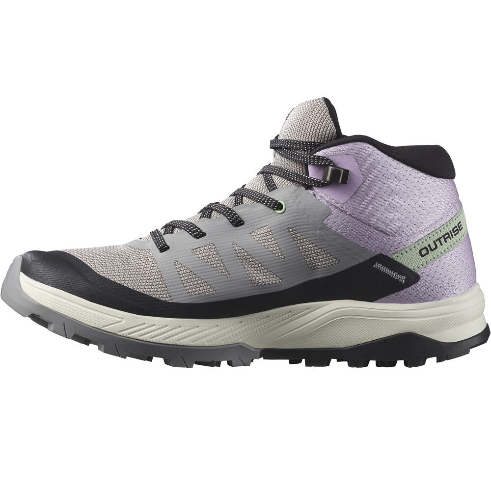 Salomon bota trekking mujer SHOES OUTRISE MID GTX W lateral interior