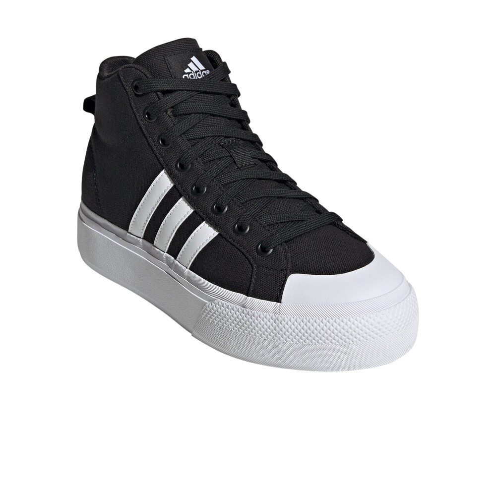 adidas zapatilla moda mujer BRAVADA 2.0 MID PLATFORM lateral interior