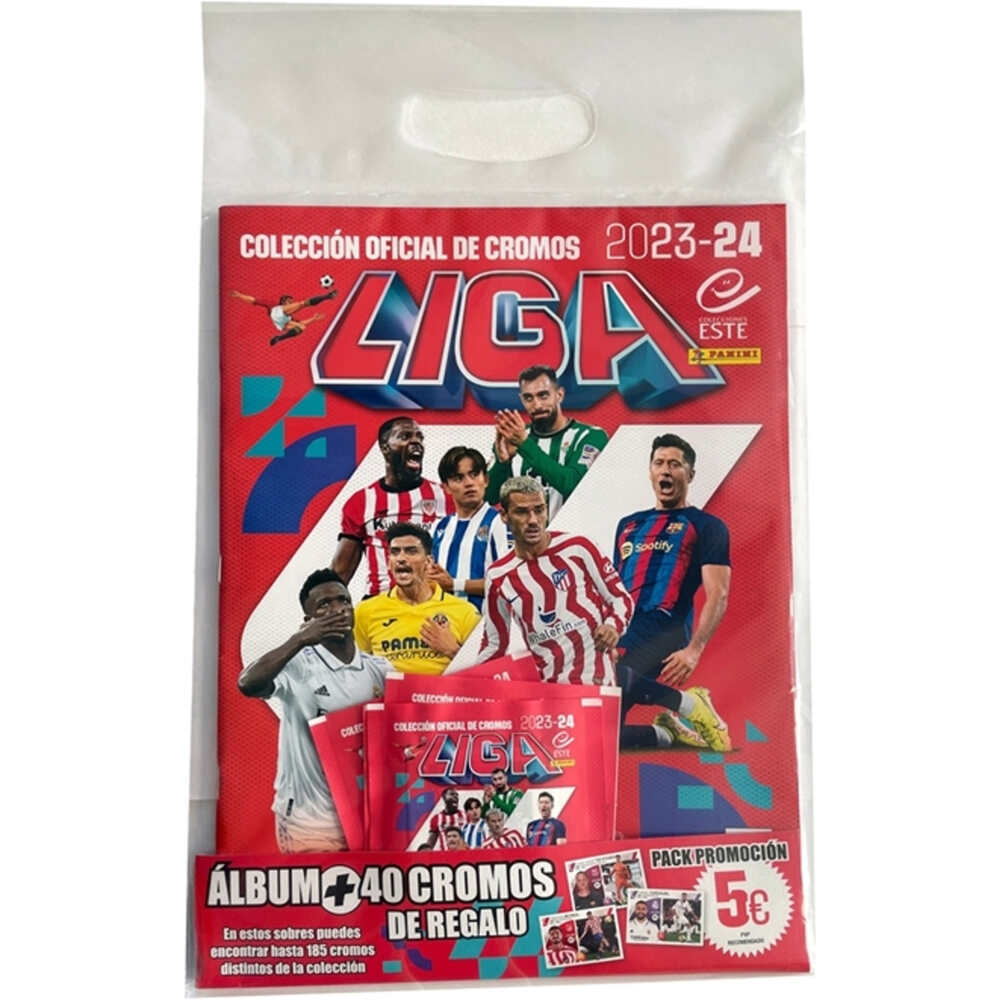 Panini colecciona d.equipo Starter Pac lbum+5 sobr Liga Este 23-24 vista frontal