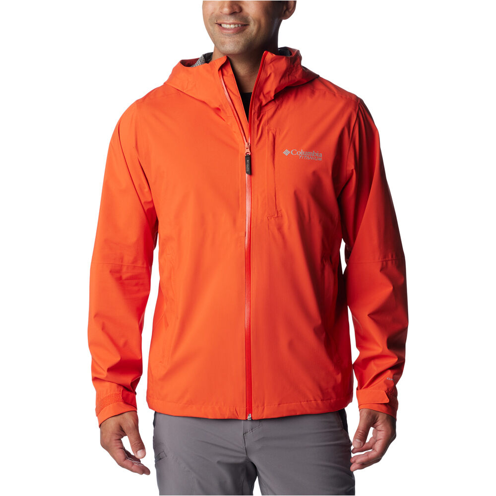 Columbia chaqueta impermeable hombre Ampli-Dry II Shell vista frontal