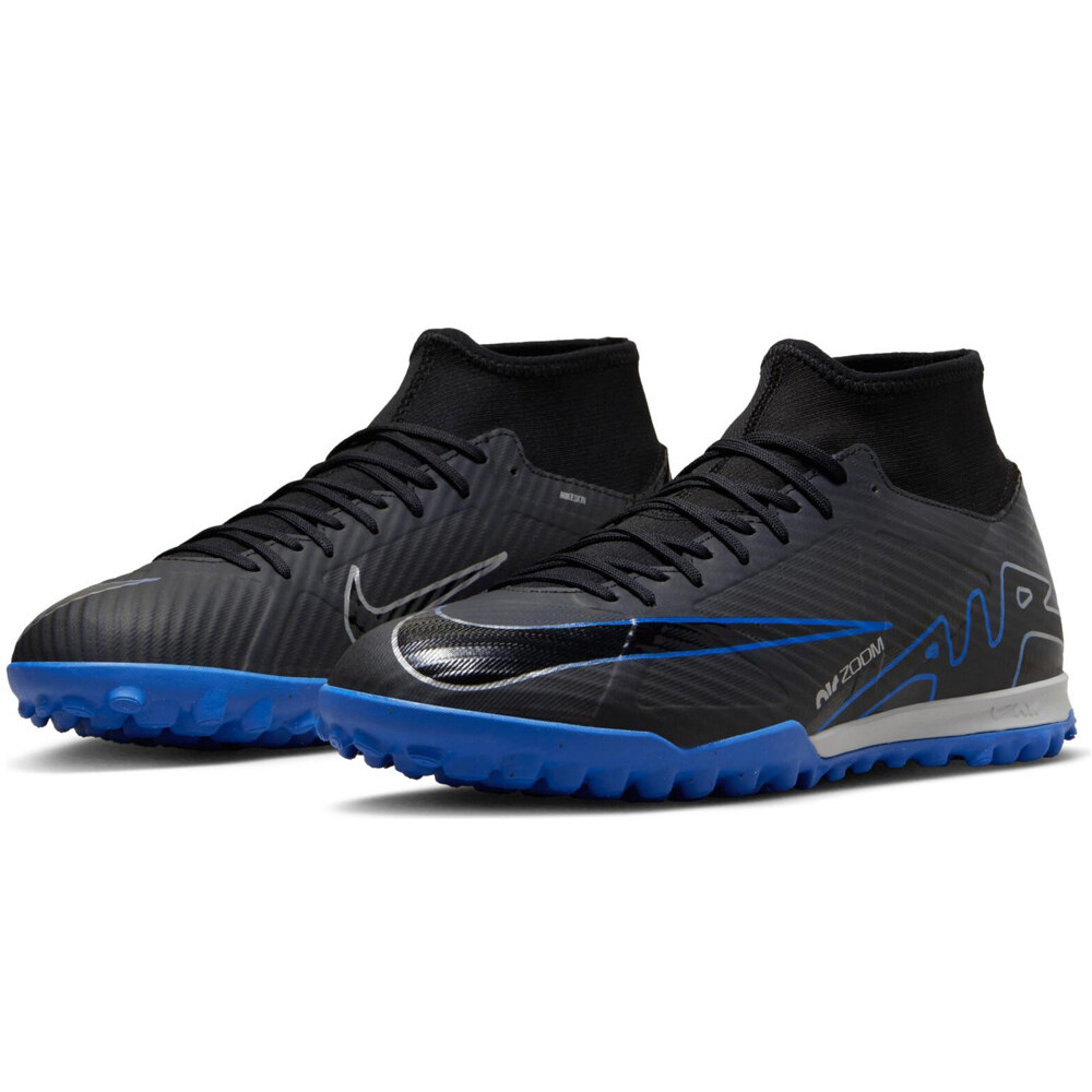 Nike botas de futbol multitaco y terreno duro ZOOM SUPERFLY 9 ACADEMY TF vista trasera