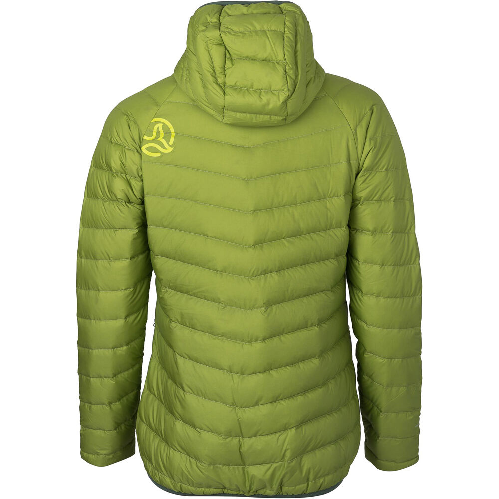 Ternua chaqueta outdoor mujer VILMA HOOD DOWN JKT W vista trasera