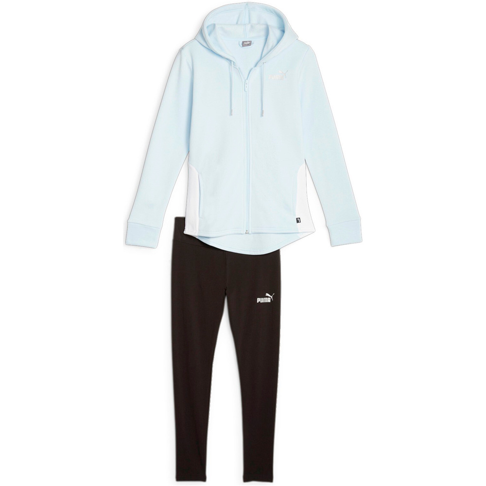 Puma chándal mujer Metallic Tracksuit F vista frontal