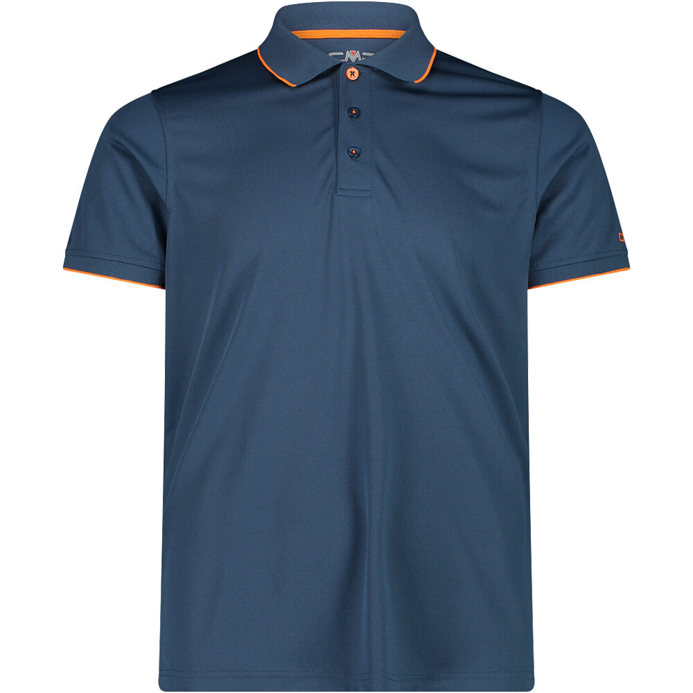 Cmp camiseta montaña manga corta hombre MAN POLO vista frontal