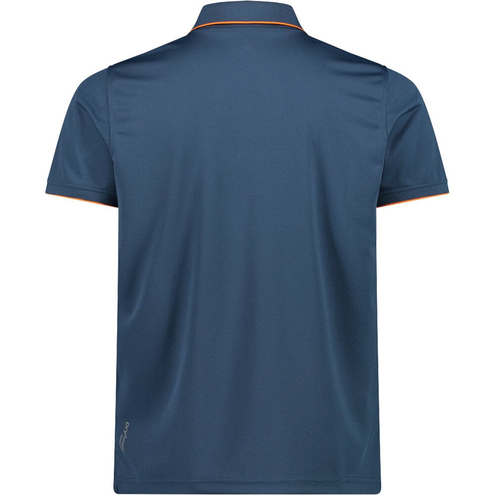 Cmp camiseta montaña manga corta hombre MAN POLO vista trasera