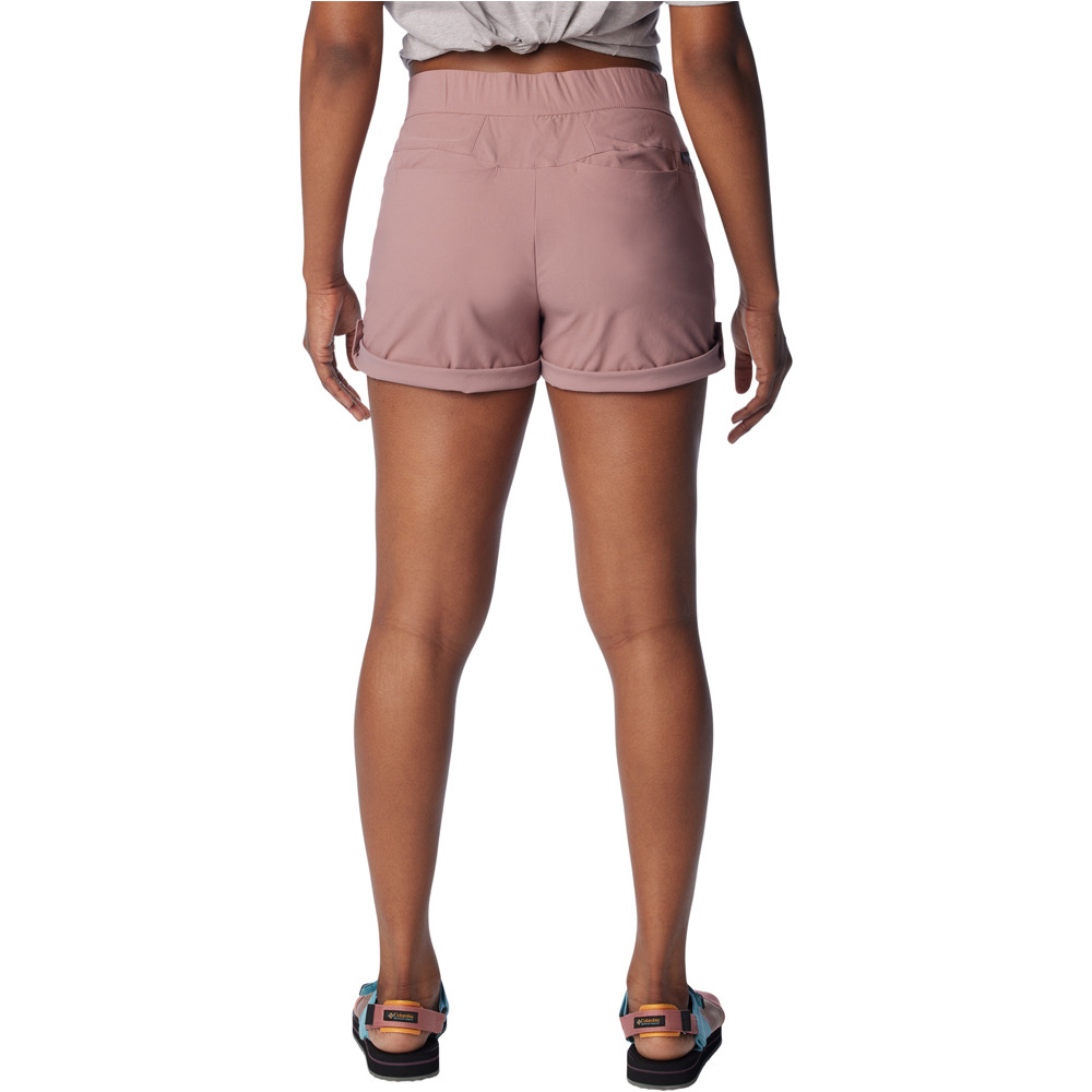 Columbia pantalón corto montaña mujer Firwood Camp II Short vista trasera