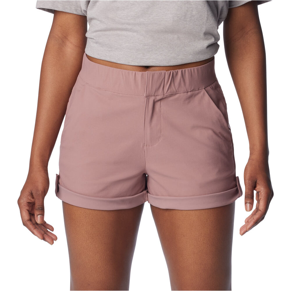 Columbia pantalón corto montaña mujer Firwood Camp II Short 04