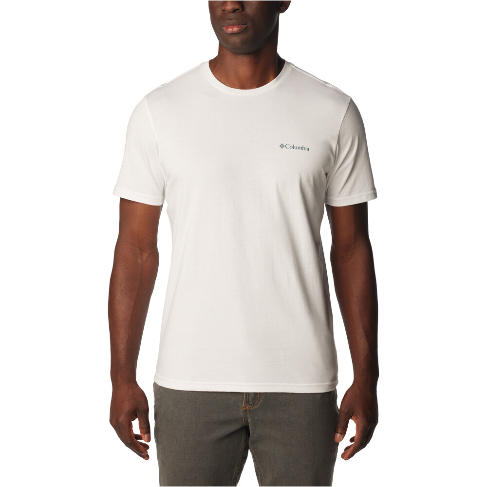 Columbia camiseta montaña manga corta hombre Rapid Ridge Back Graphic Tee II vista frontal