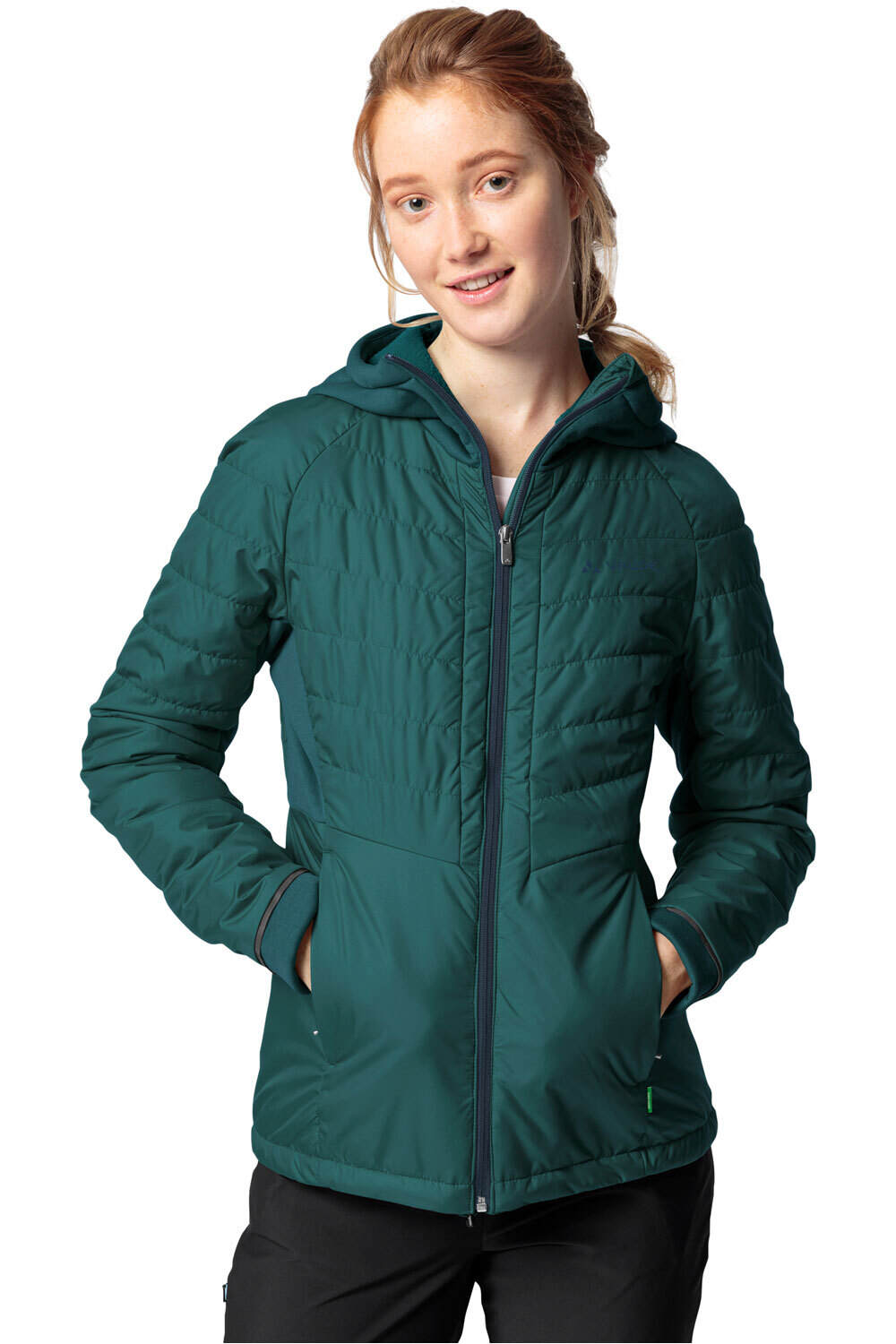 Vaude chaqueta ciclismo mujer Women's Cyclist Insulation Jacket vista frontal