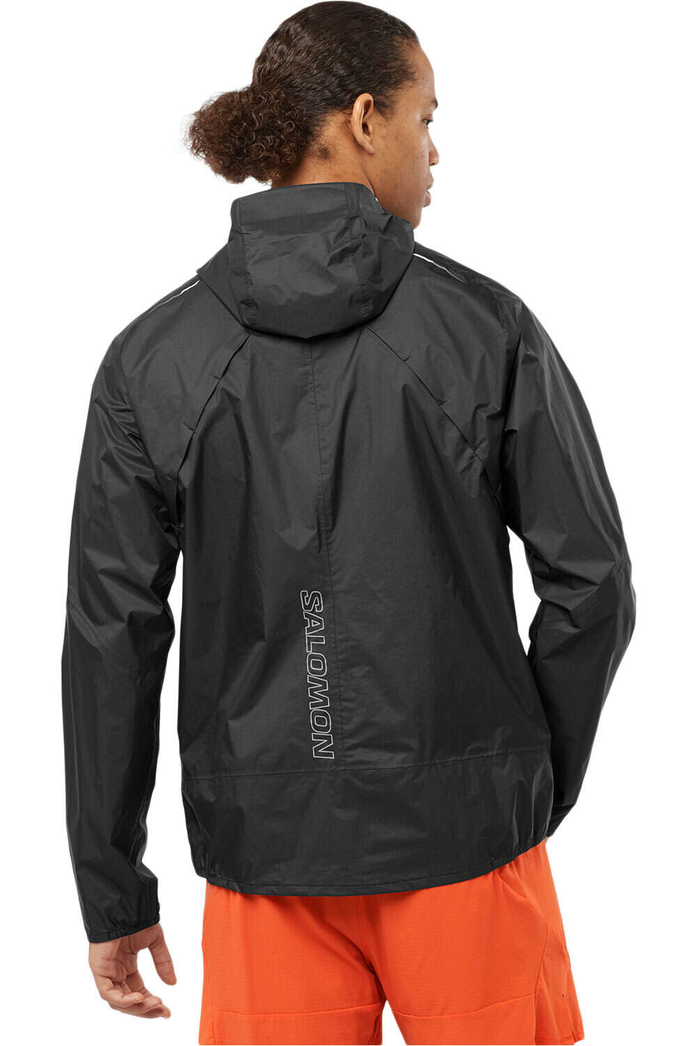 Salomon CHAQUETA TRAIL RUNNING HOMBRE BONATTI WP JACKET M vista trasera